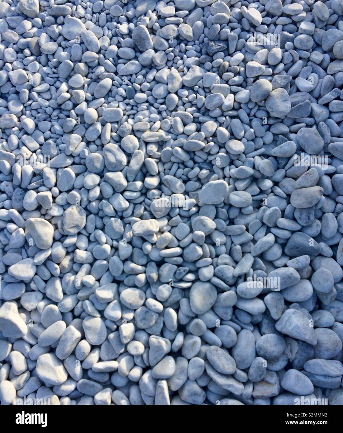 Pebbles, Pisa Marina, Italy Stock Photo