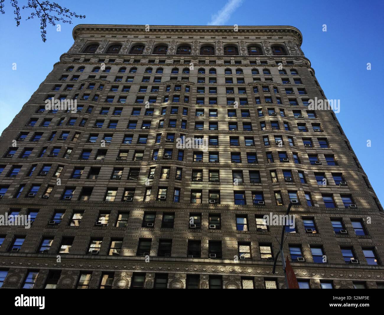 Flatiron Building, Lower Manhattan, New York City, New York, USA - Smartphone Captured Stock Image