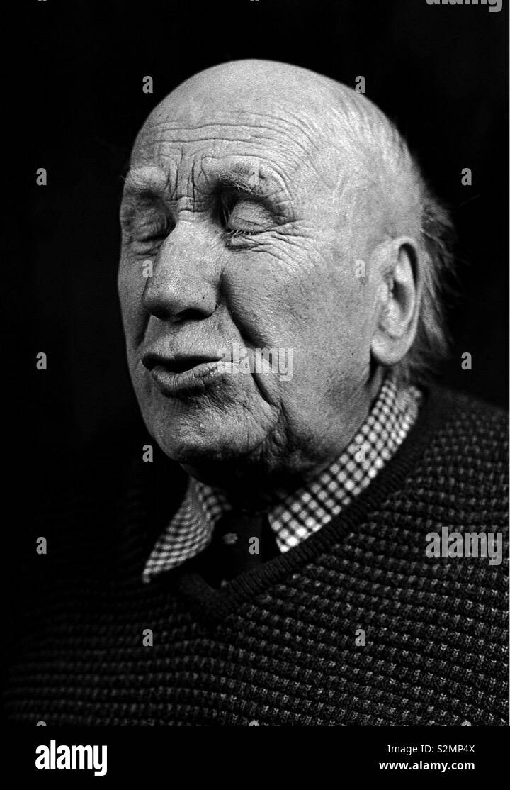 Old man portrait Stock Photo