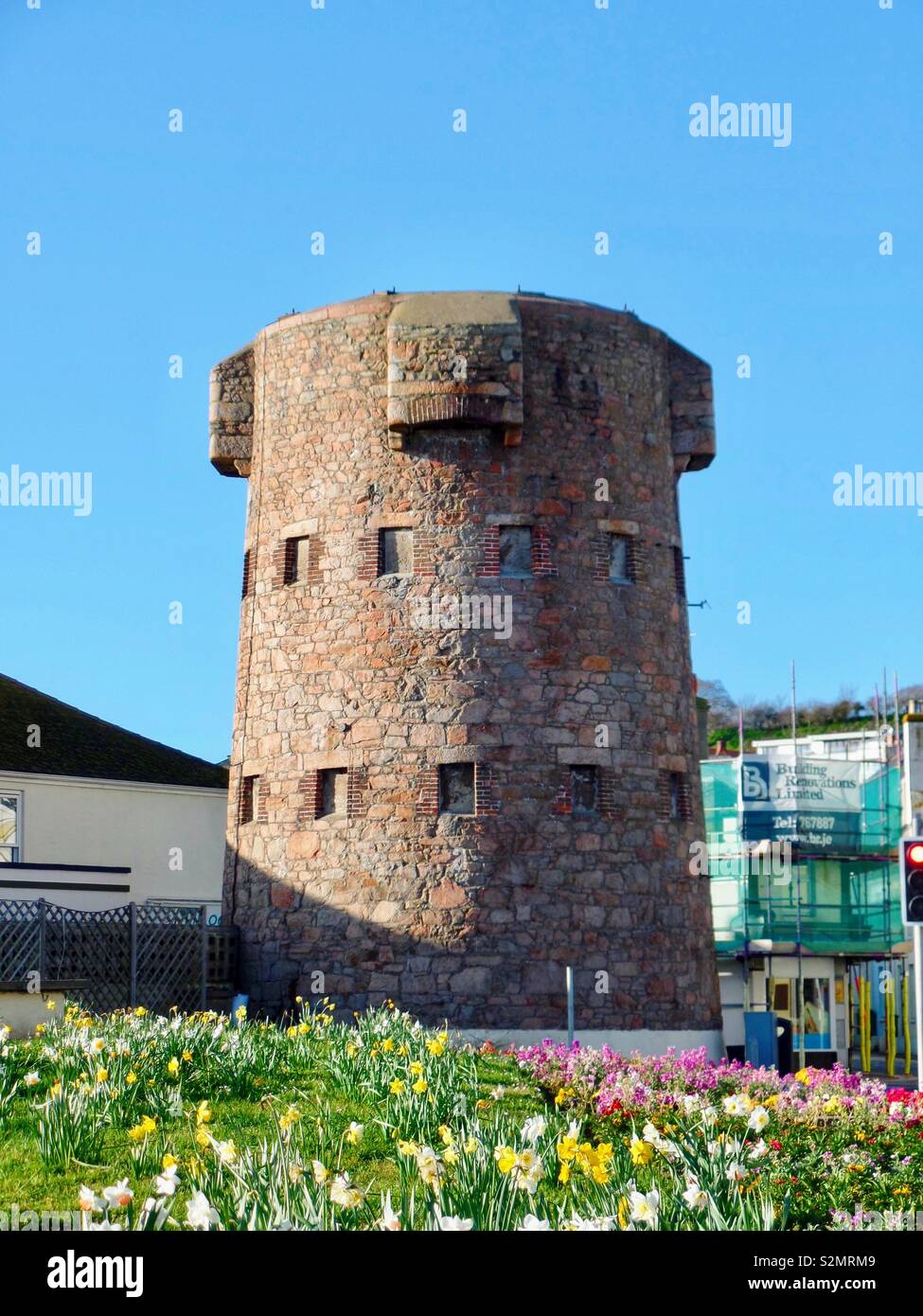 First Tower Jersey Stock Photo Alamy