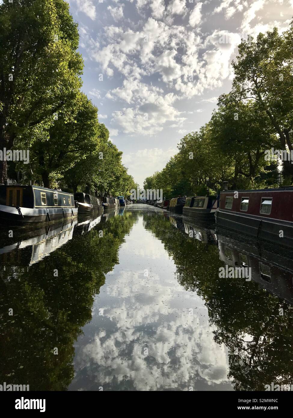 Canal trips in London Stock Photo