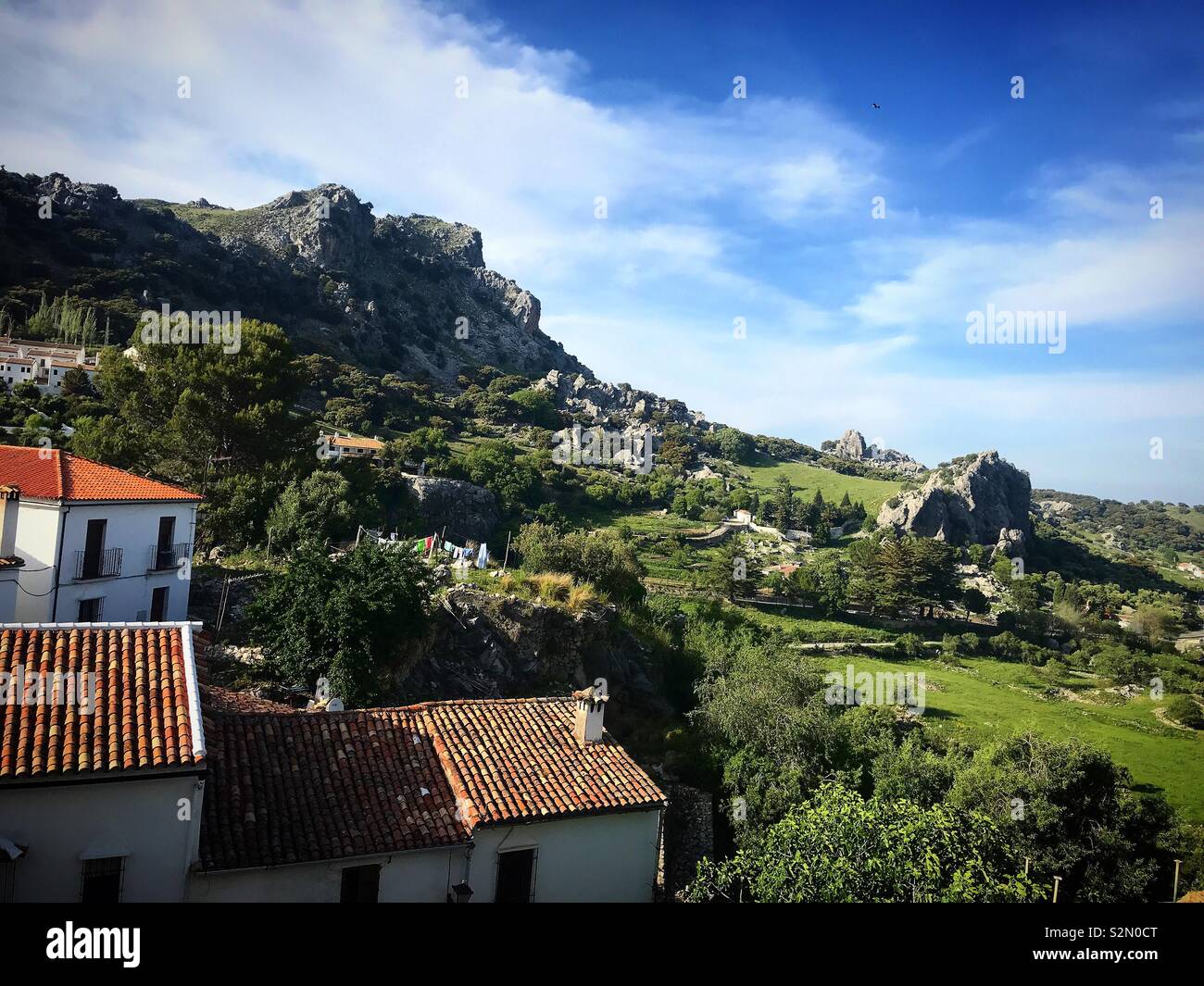 Grazalema, Andalucia, Spain - Smartphone Captured Stock Image