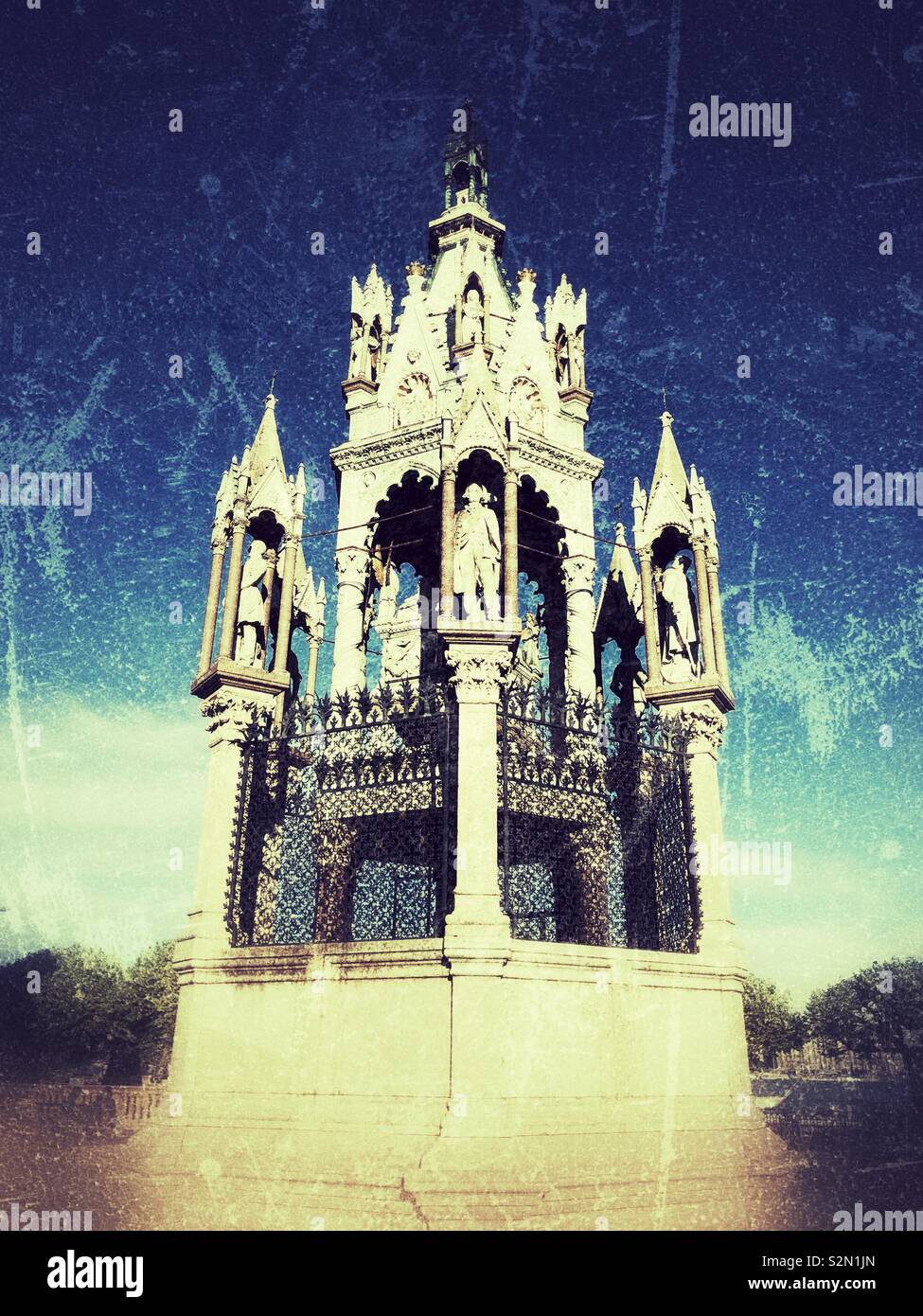 Brunswick Memorial in Alpes Square Memorial Switzerland - Smartphone Captured Stock Image