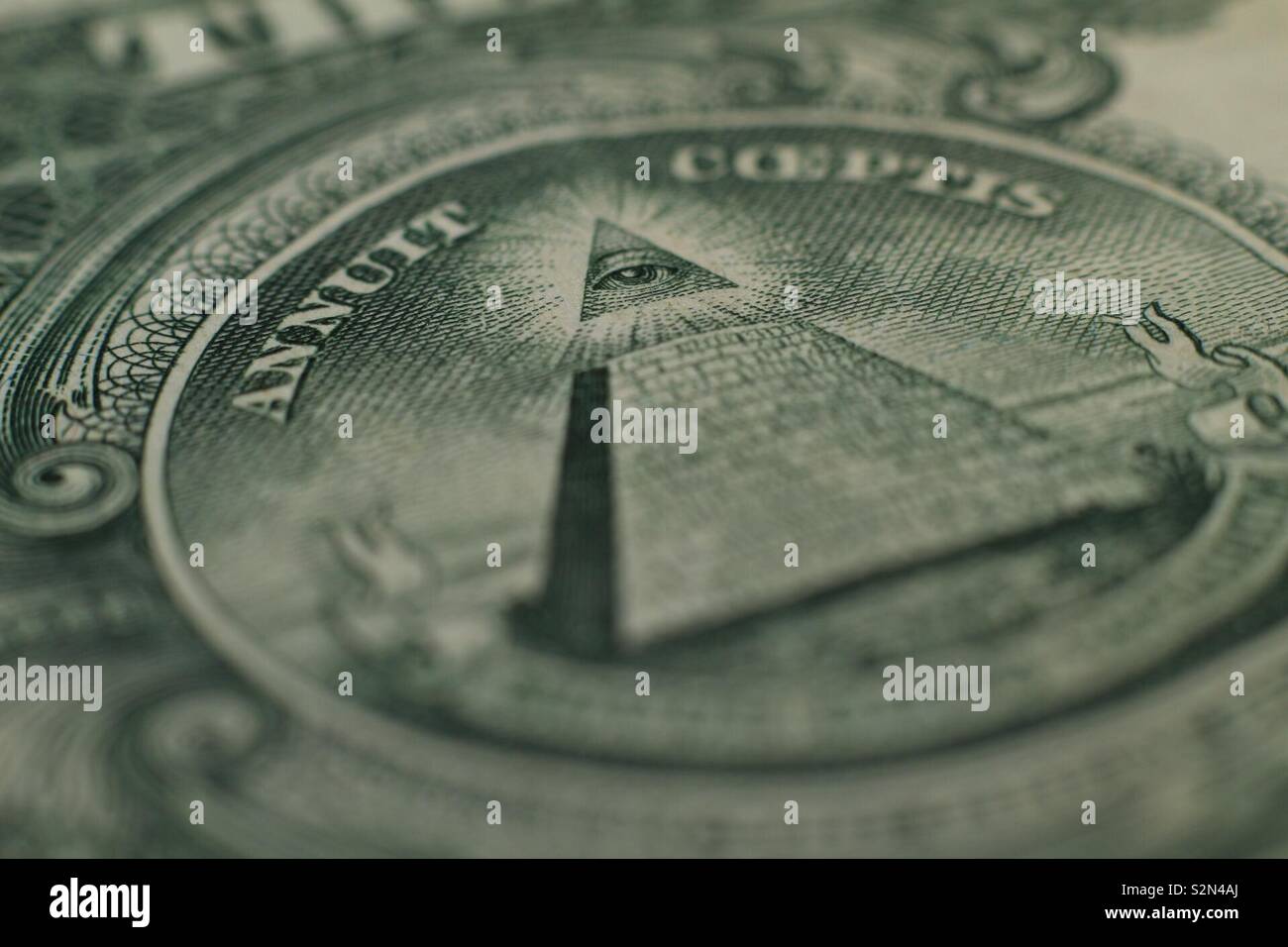 Close up dollar bill Stock Photo - Alamy