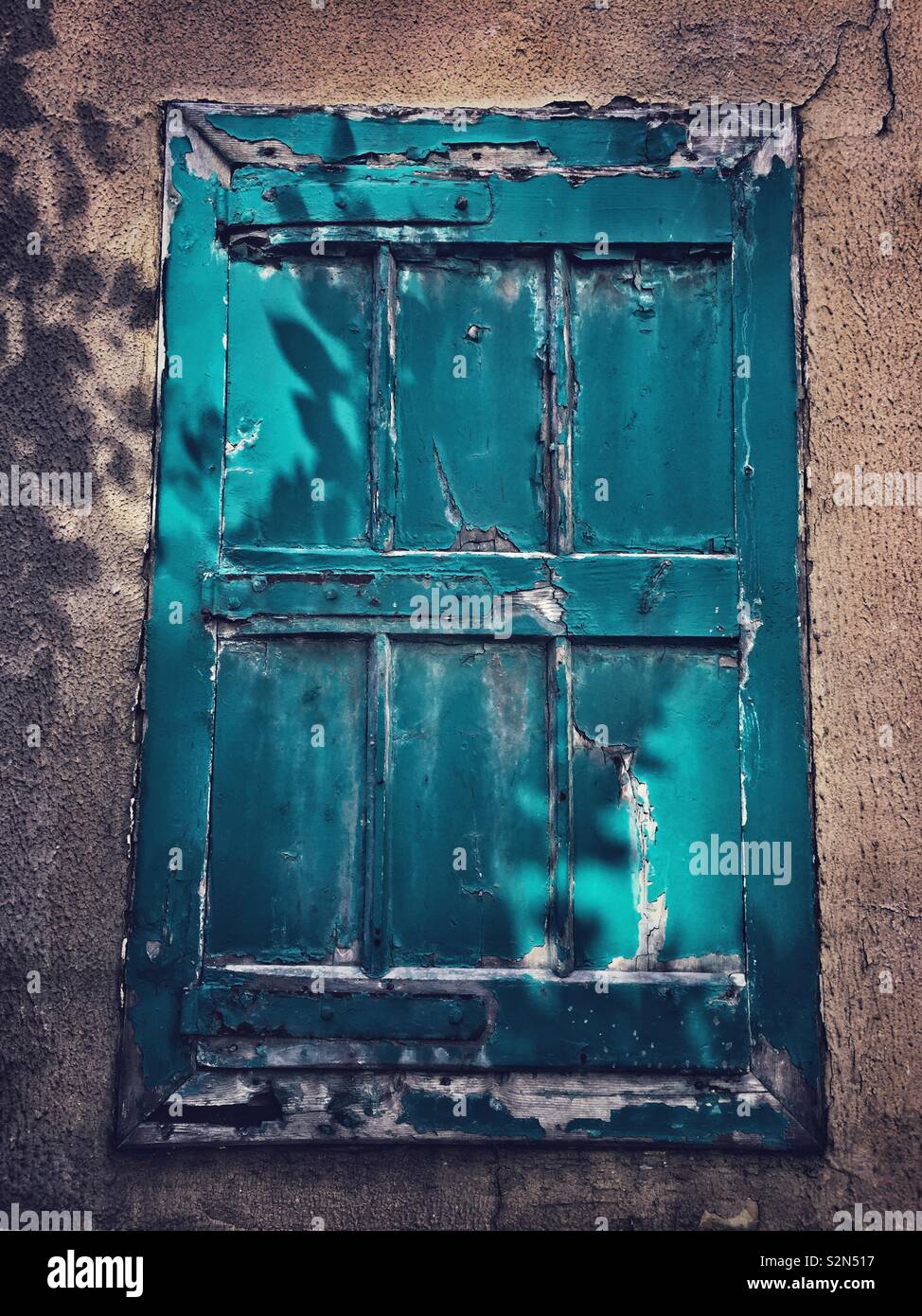 Old derelict window - Smartphone Captured Stock Image