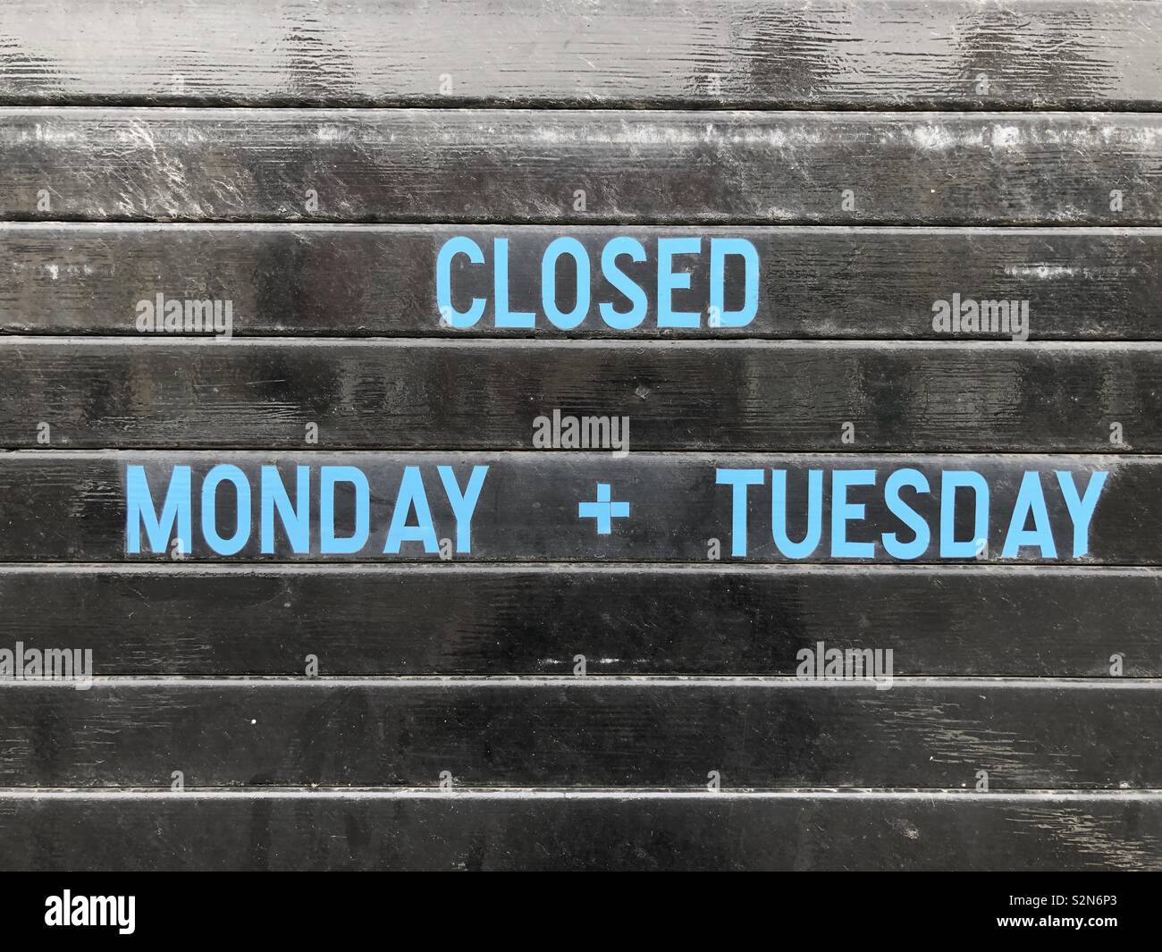 Black letters on blue hires stock photography and images Alamy