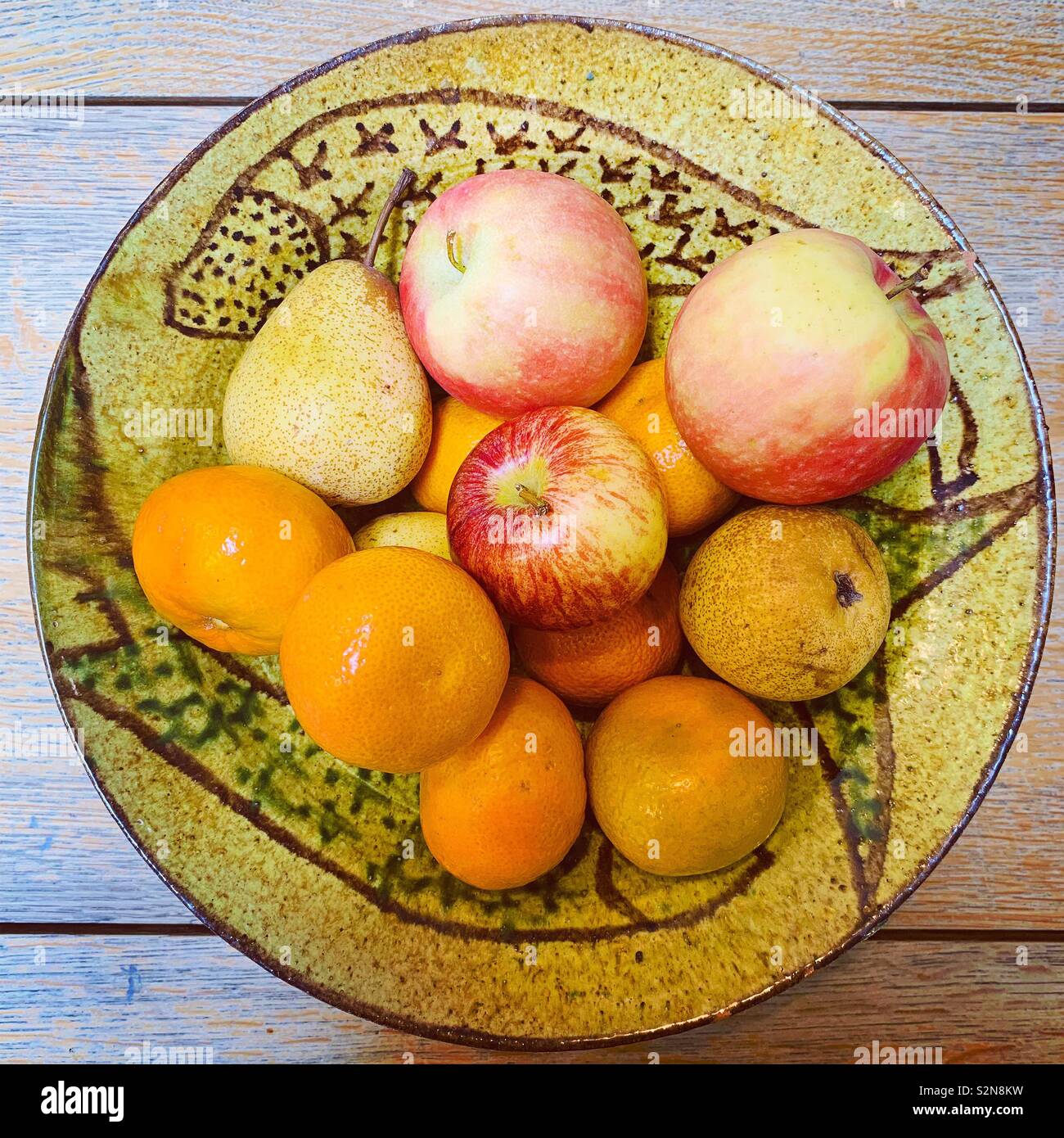 Fruit Bowl - Smartphone Captured Stock Image