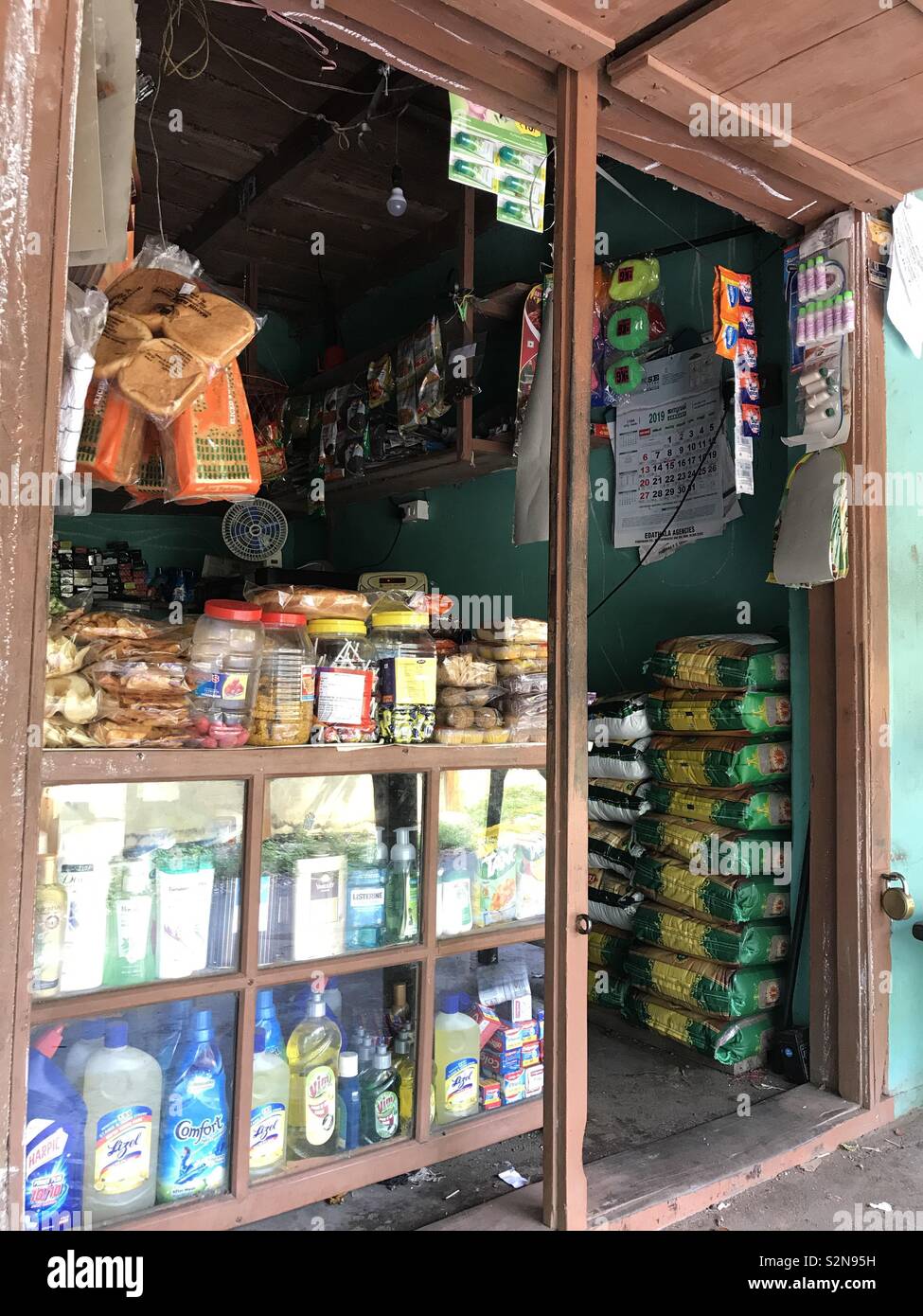 A local grocery shop in India Stock Photo Alamy