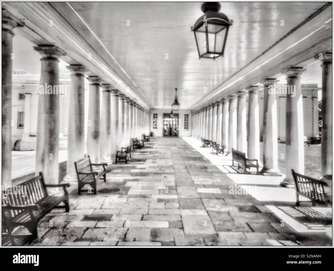 The Queens house in Greenwich London - Smartphone Captured Stock Image