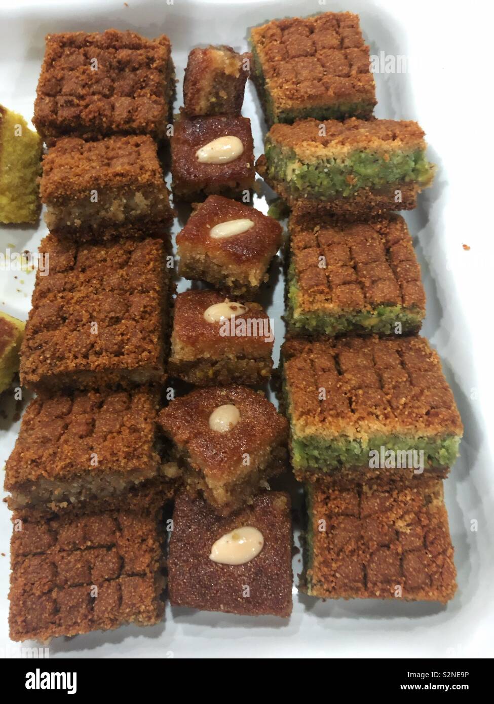 Arabian sweets - Maamoul med - Smartphone Captured Stock Image