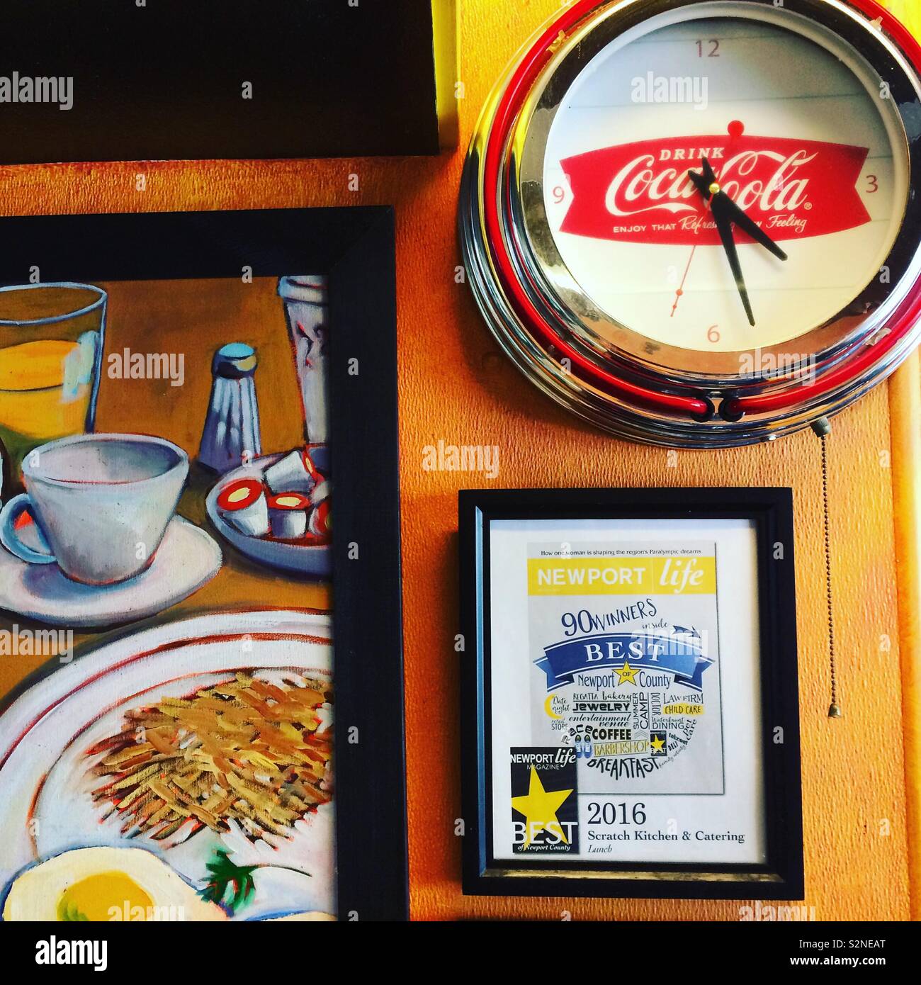 Decor at Scratch Kitchen & Catering, Newport, Rhode Island, United