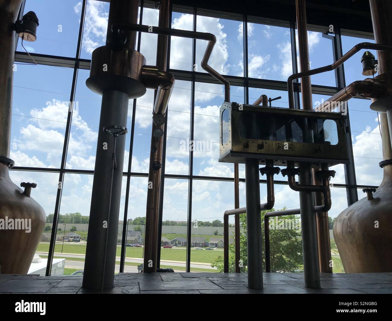 A distillery in Kentucky, USA - Smartphone Captured Stock Image