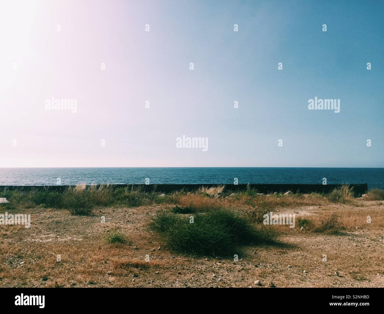 Beirut waterfront - Smartphone Captured Stock Image