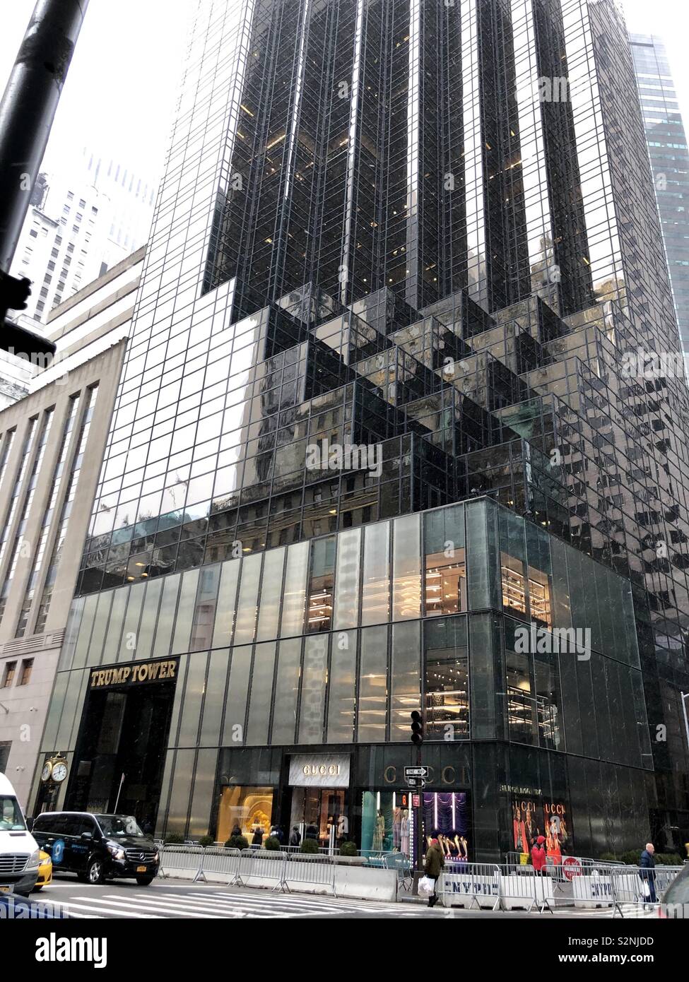 Trump Tower New York Stock Photo