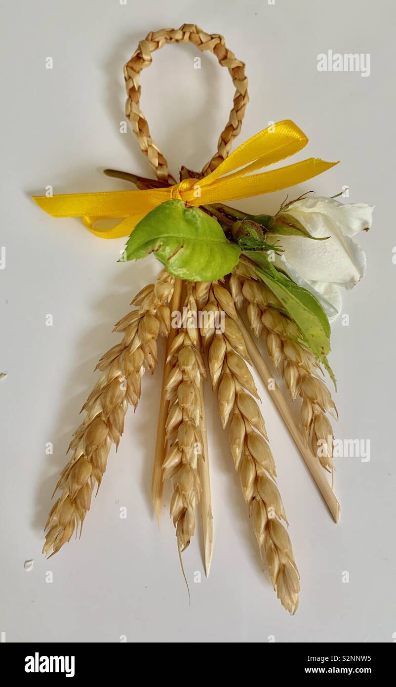 Traditional Corn Dolly Stock Photo