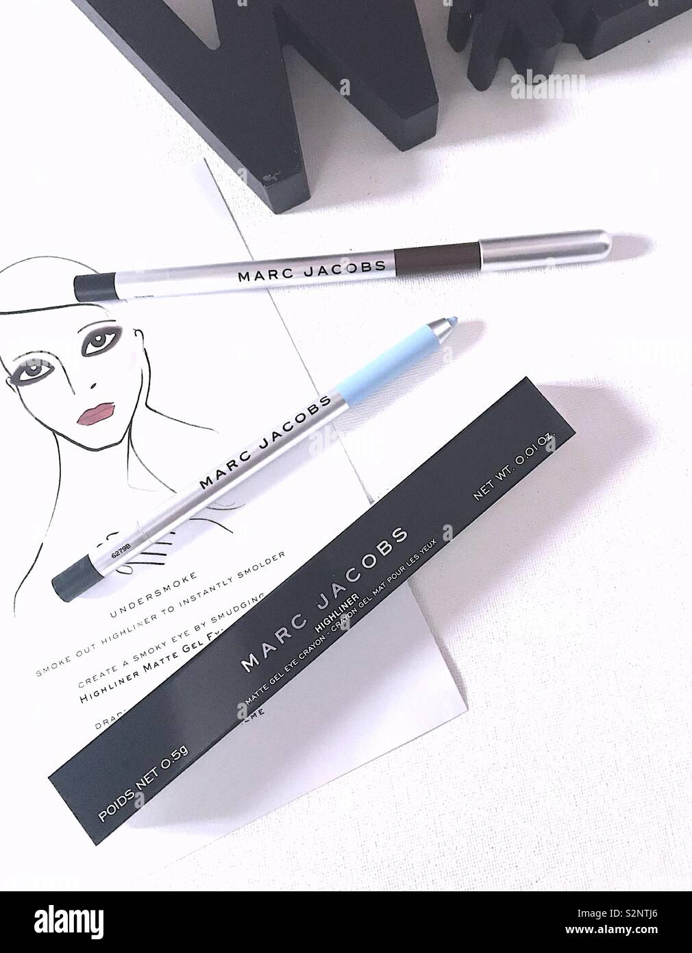 Marc Jacobs Eyeliners Stock Photo Alamy