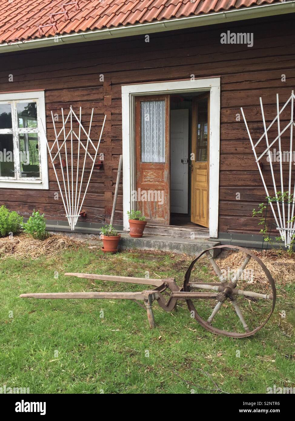 Farmes tool - Smartphone Captured Stock Image