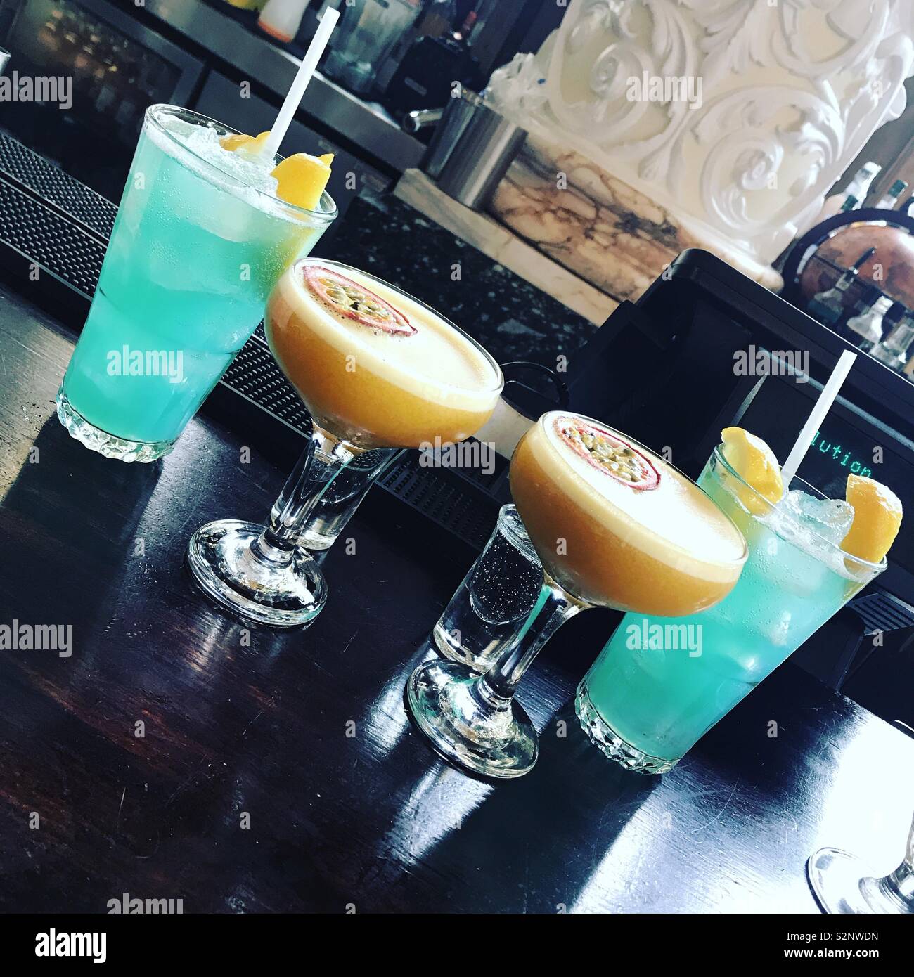 Cocktails in Newcastle Stock Photo Alamy