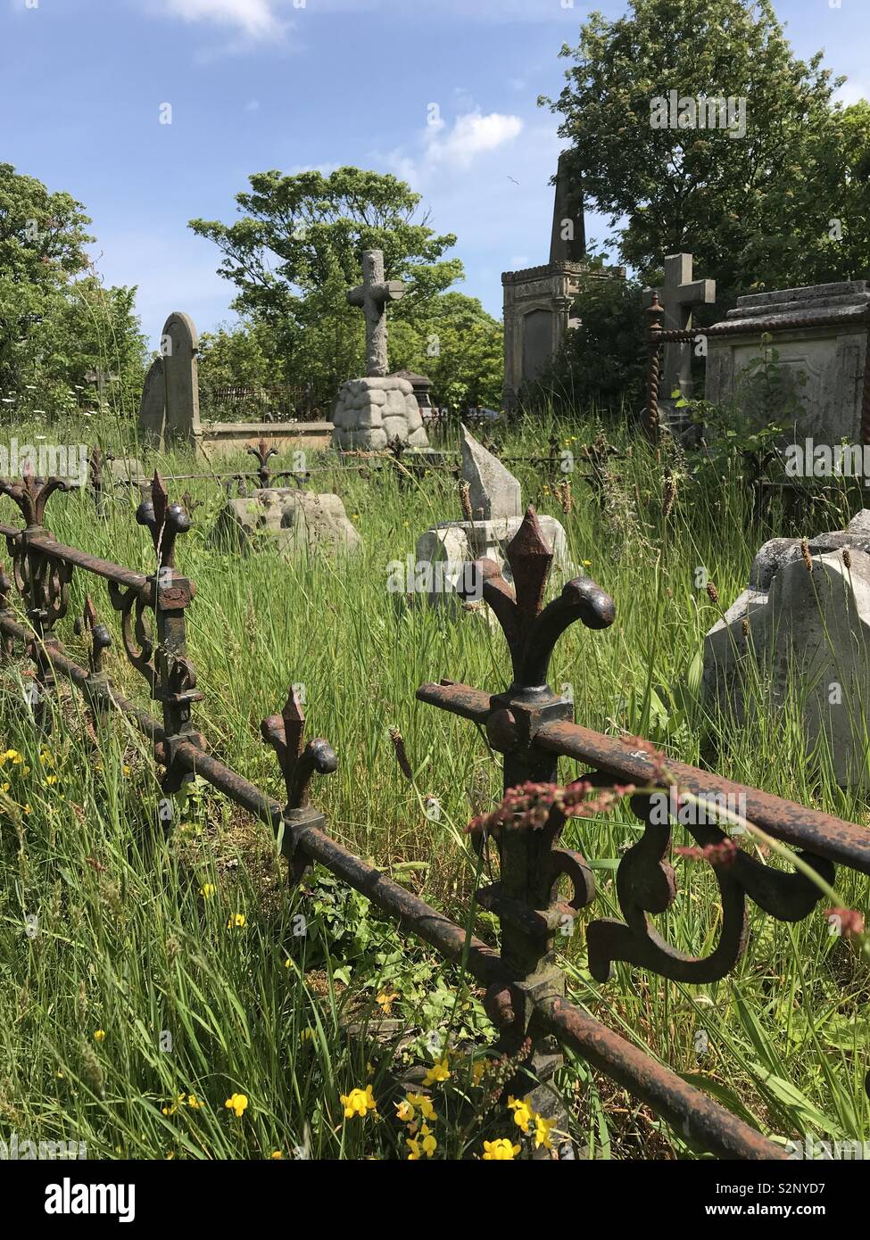 North Great Yarmouth Cemetery Stock Photo Alamy