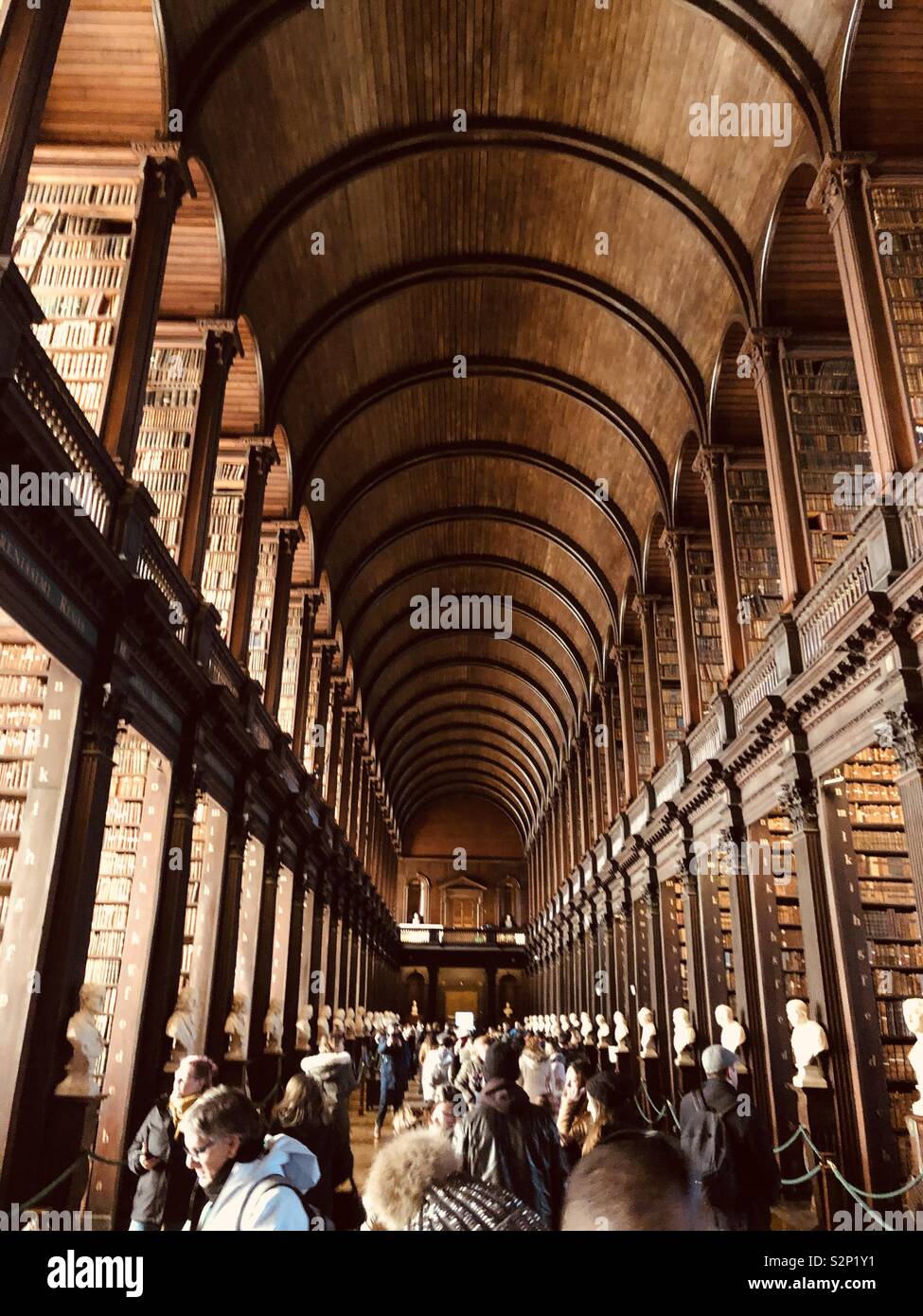 Trinity College Library, Dublin, Ireland Stock Photo Alamy