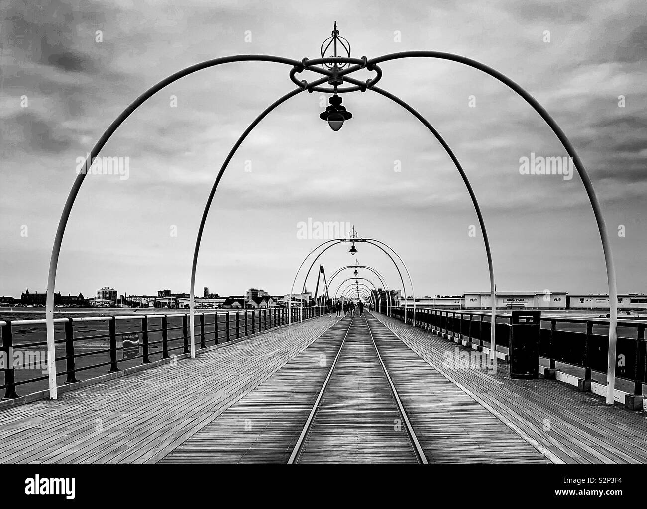 Southport pier Black and White Stock Photos & Images Alamy