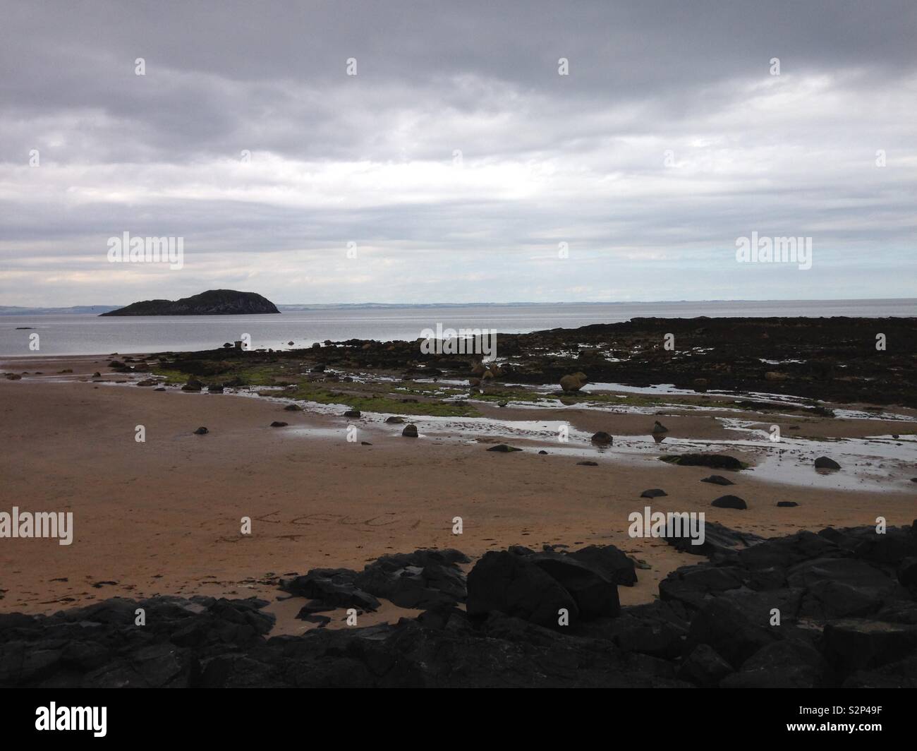 North Berwick beach Stock Photo - Alamy