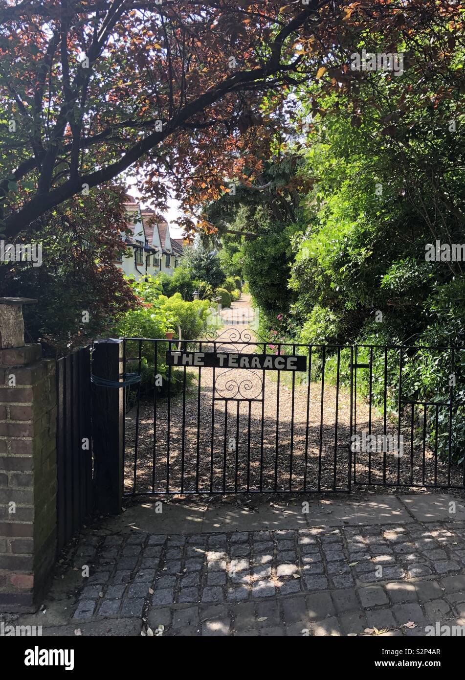The Terrace Cottages, Leigh on Sea Stock Photo Alamy