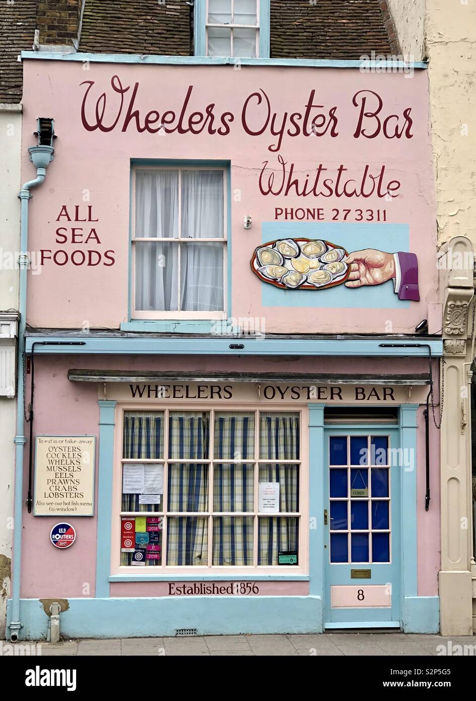 Whitstable Oyster Bar - Smartphone Captured Stock Image