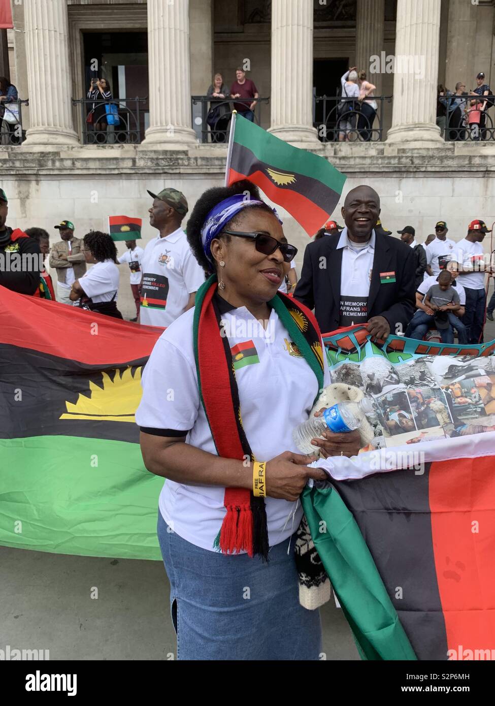 Biafra Remembrance Day Trafalgar Square London UK Stock Photo
