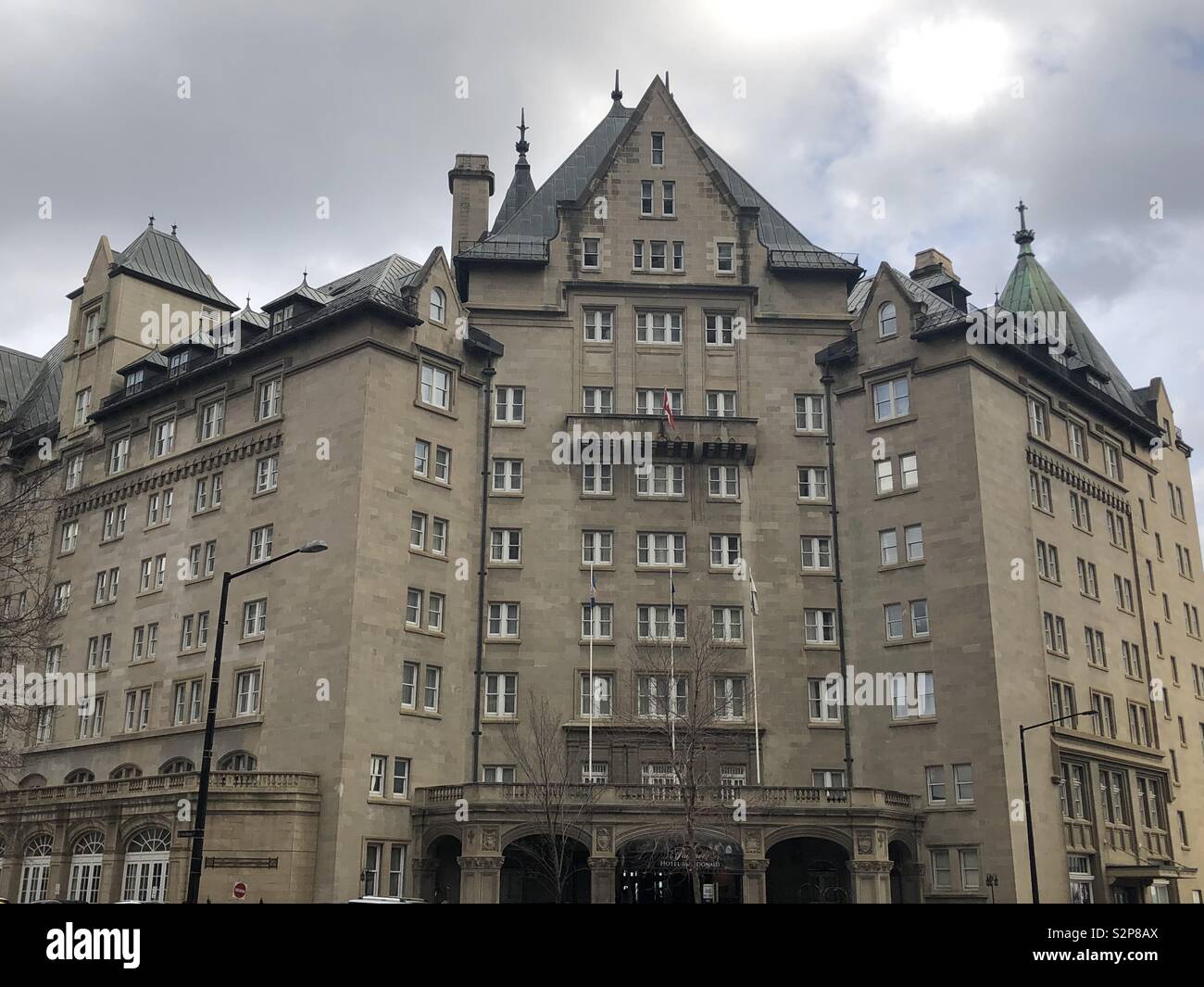 Fairmont Hotel MacDonald, Edmonton Stock Photo Alamy