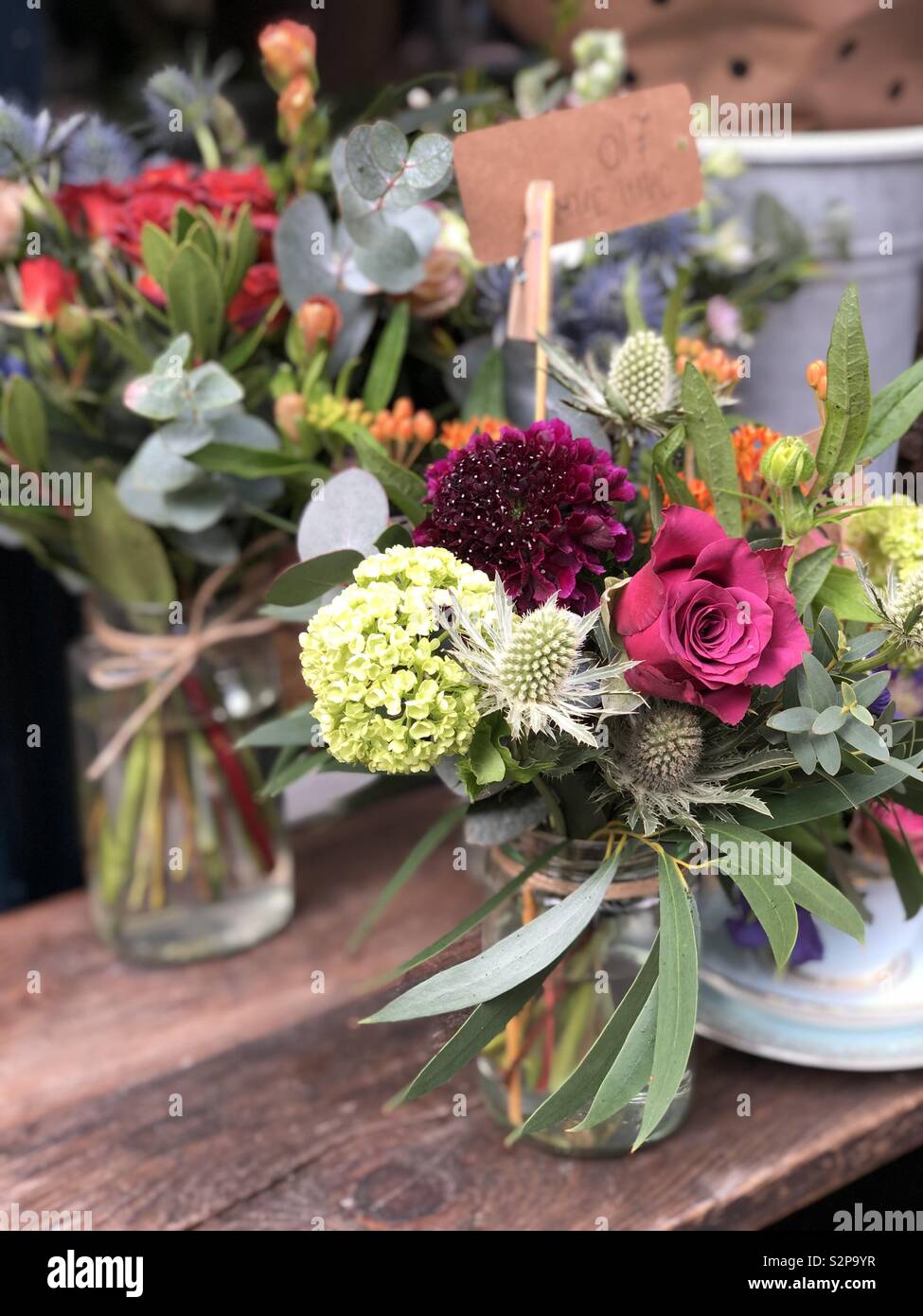 Spring bouquets - Smartphone Captured Stock Image