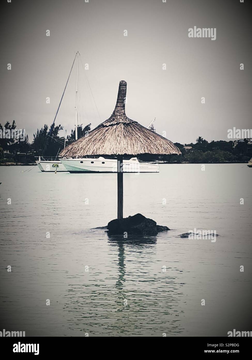 Mauritius sun shade Stock Photo Alamy