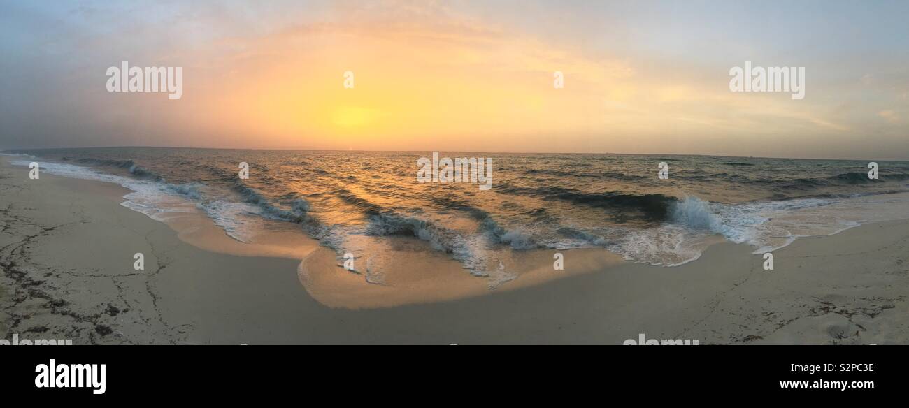Sidi krir beach, Alexandria - Smartphone Captured Stock Image