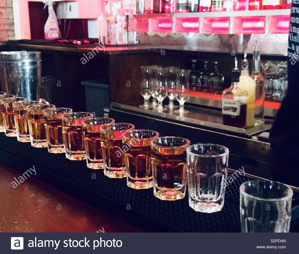 The line up Stock Photo Alamy