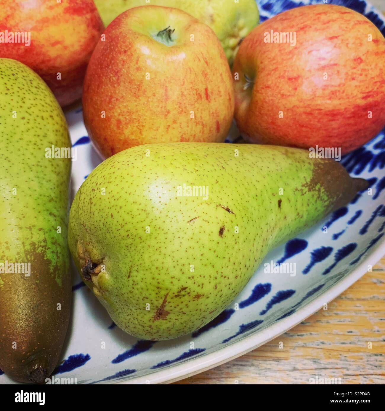 Apples and Pears - Smartphone Captured Stock Image