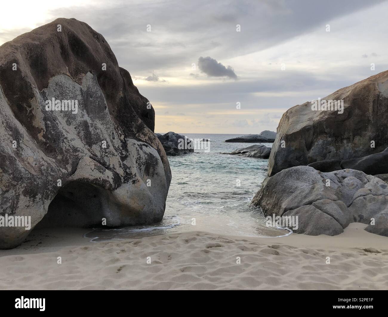 Spring Bay Beach Spring Bay, Virgin Gorda Stock Photo - Alamy
