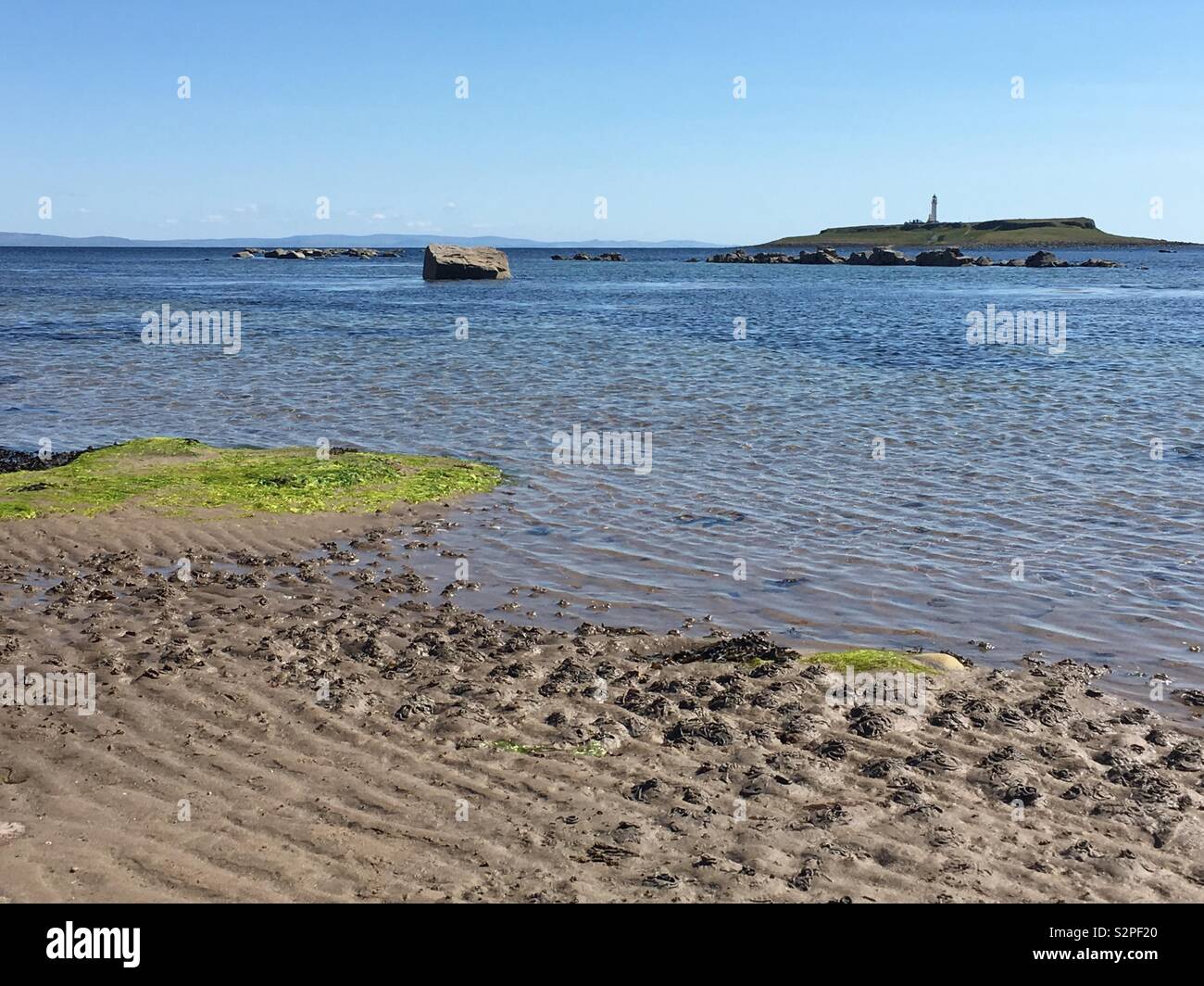 The beach at Kildonan, Arran Stock Photo Alamy