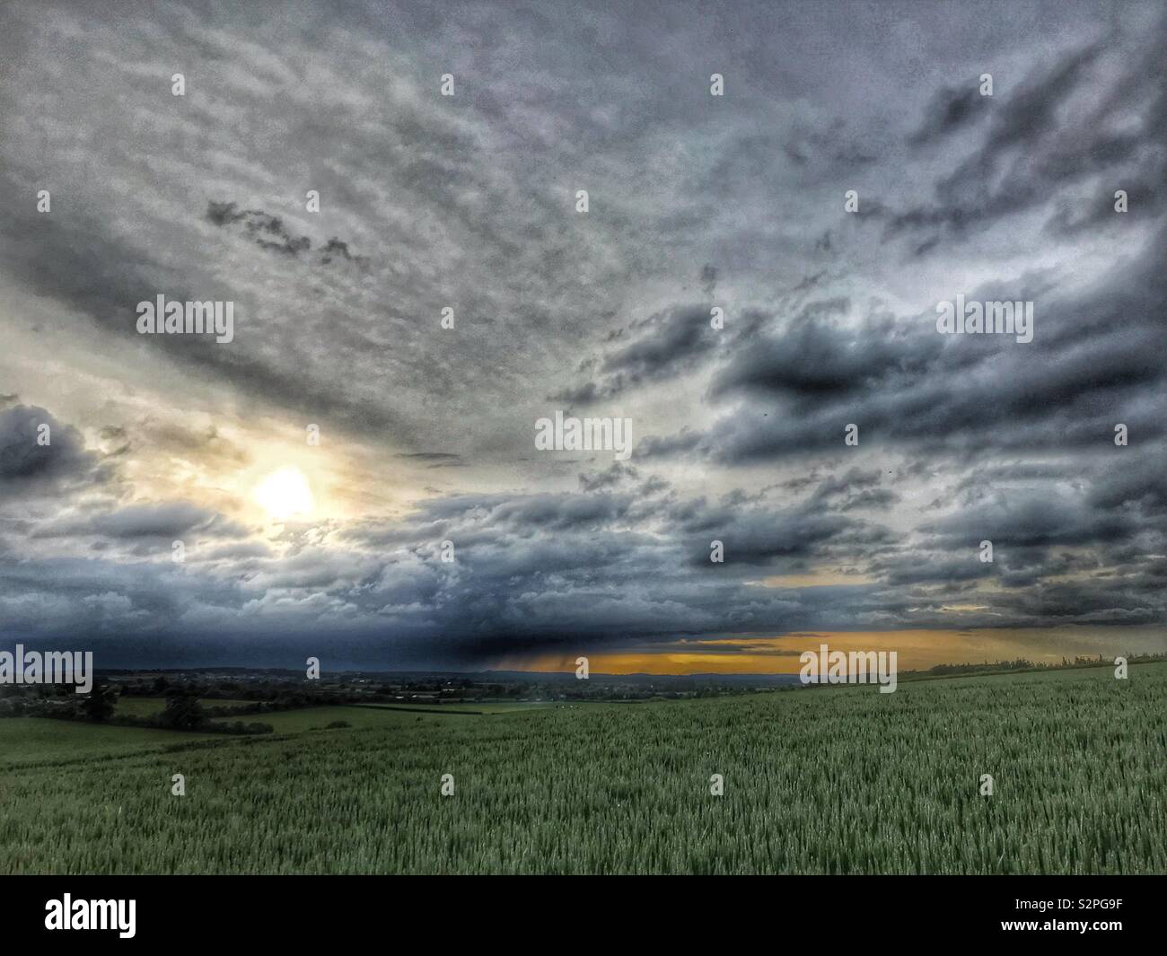 Stormy Sky - Smartphone Captured Stock Image