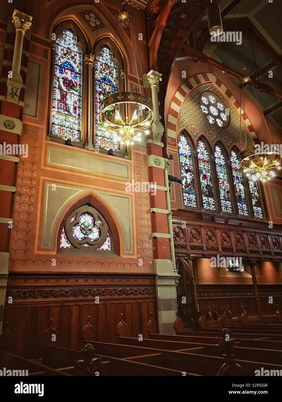 Old South Church in Boston, MA, USA. Stock Photo