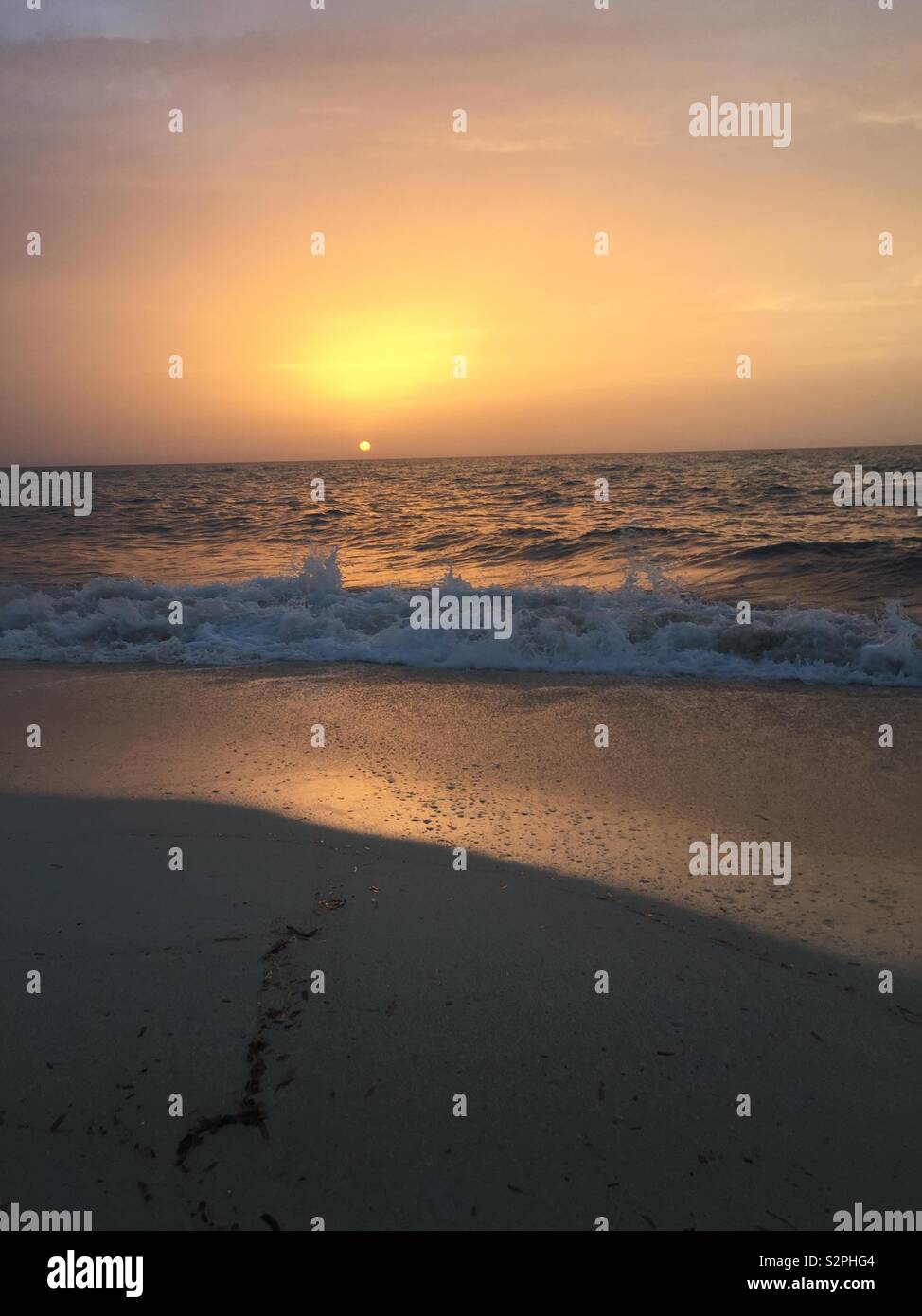 Sunset over Alexandria - Smartphone Captured Stock Image