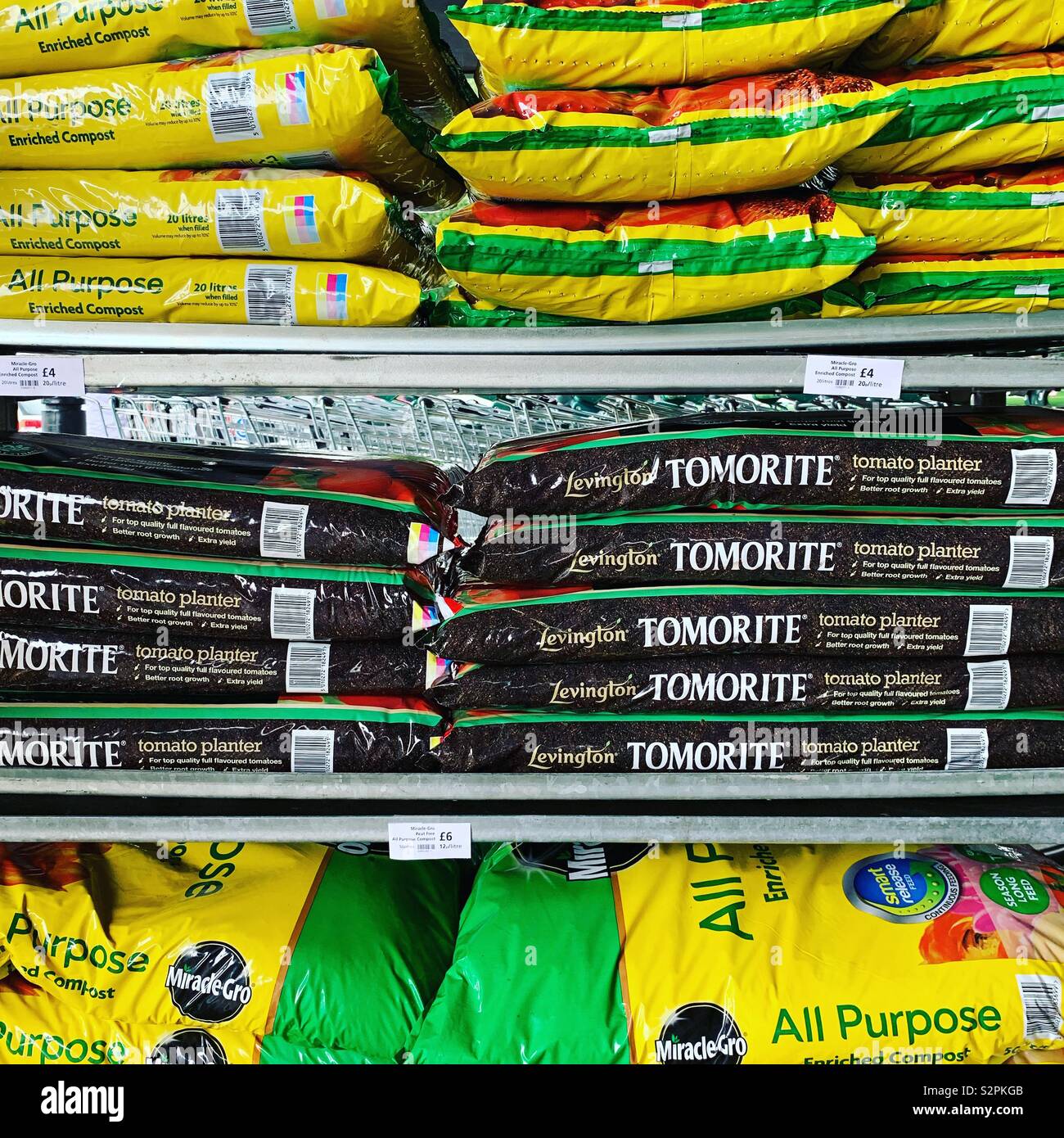 Composting Soil - Smartphone Captured Stock Image