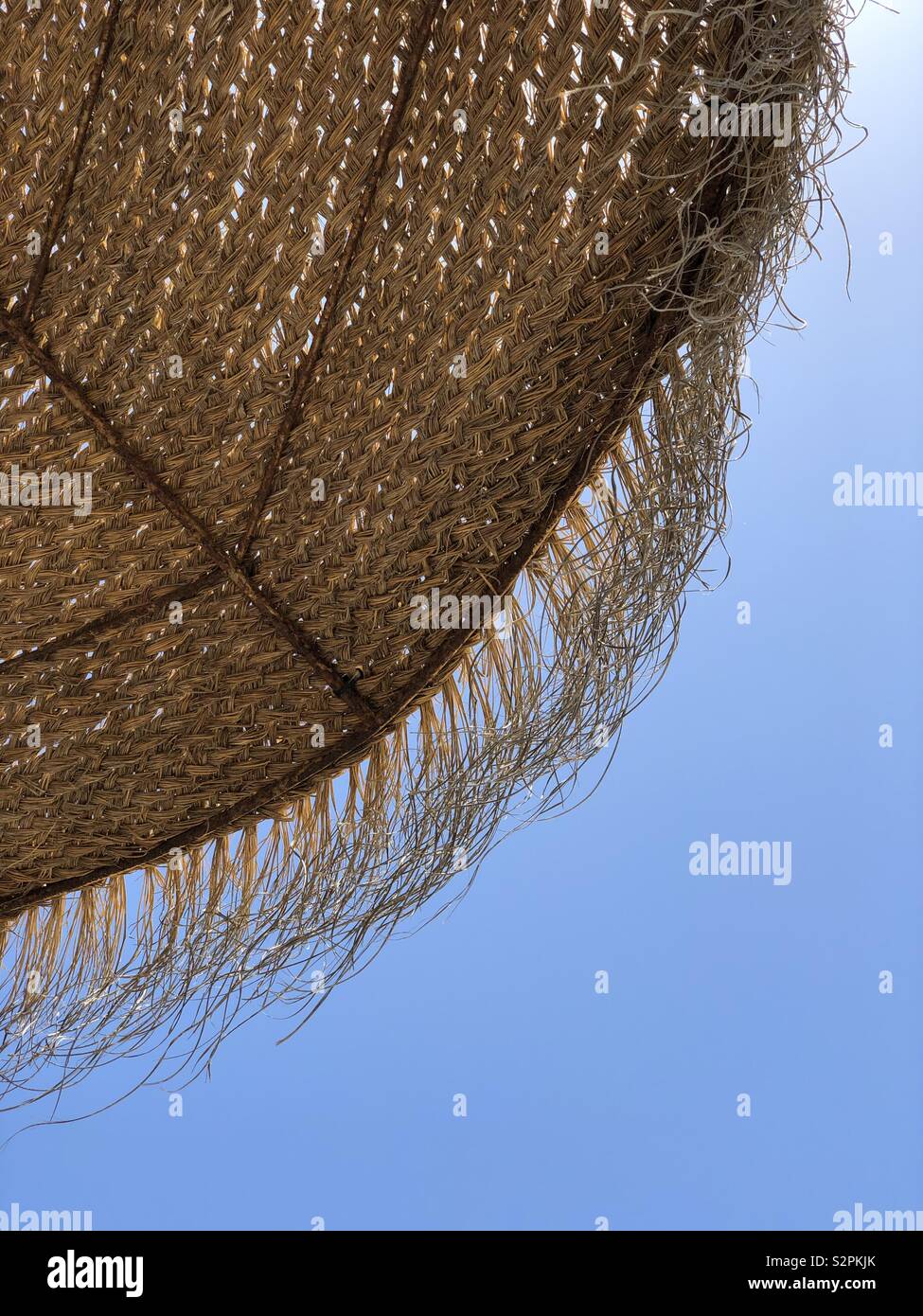 Beach shade - Smartphone Captured Stock Image