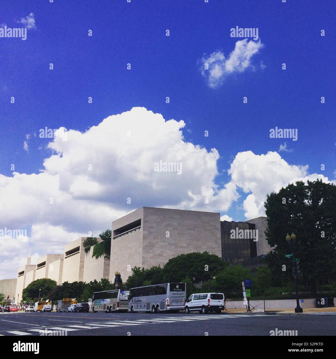 National Air and Space Museum, Smithsonian Institution, Washington, D.C., United States. - Smartphone Captured Stock Image