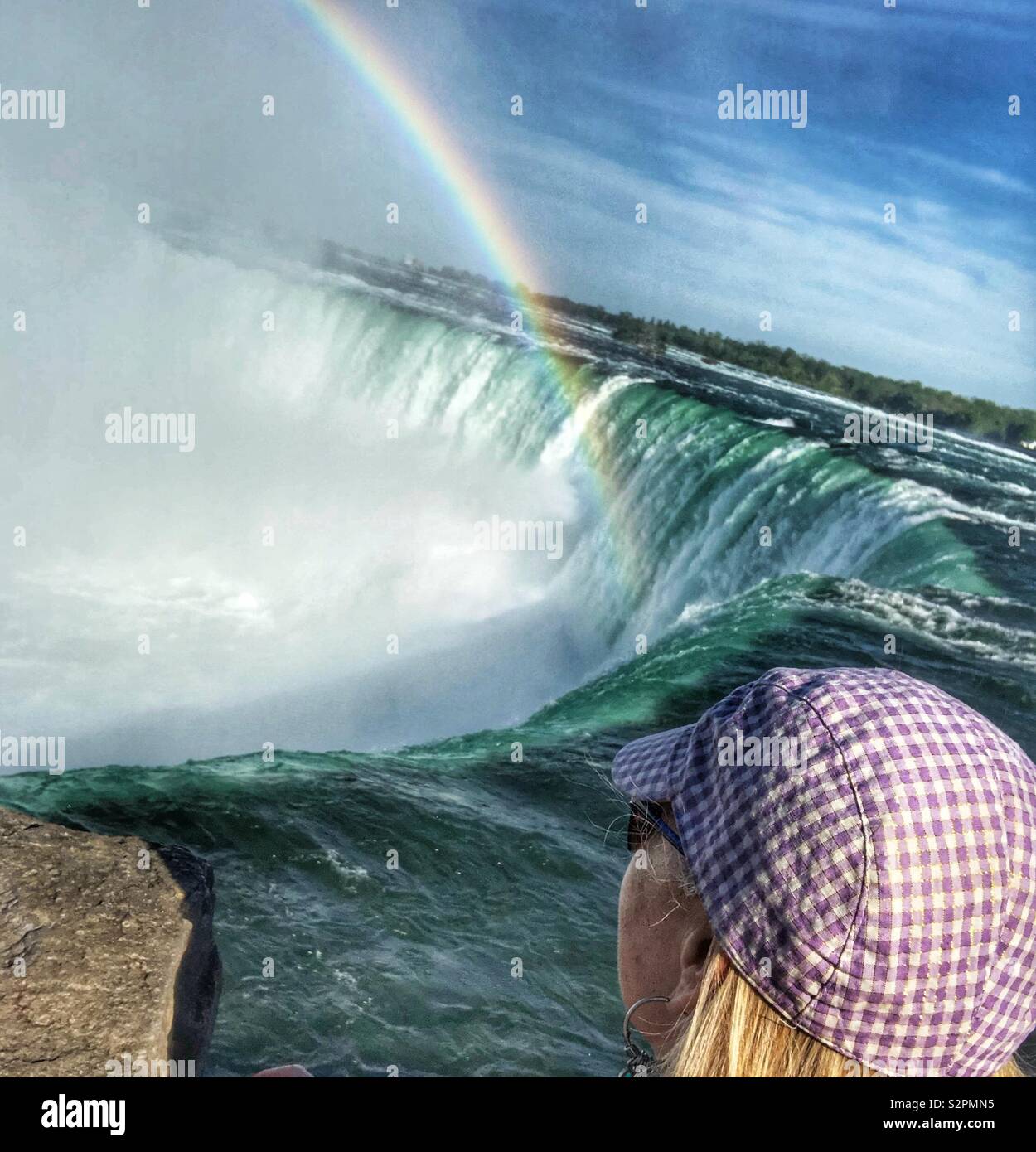 Niagara Falls, Canada. - Smartphone Captured Stock Image