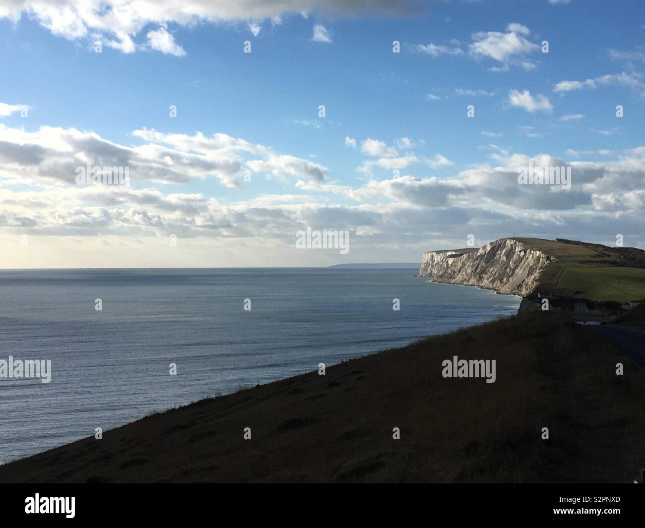 Cliffs of the Military Road, Isle of Wight Stock Photo Alamy