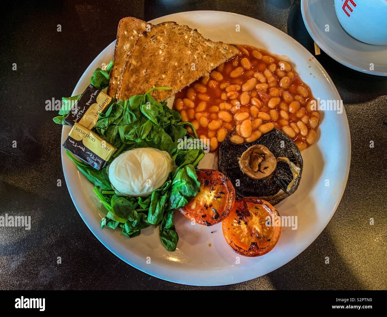 Power breakfast and healthy food - Smartphone Captured Stock Image