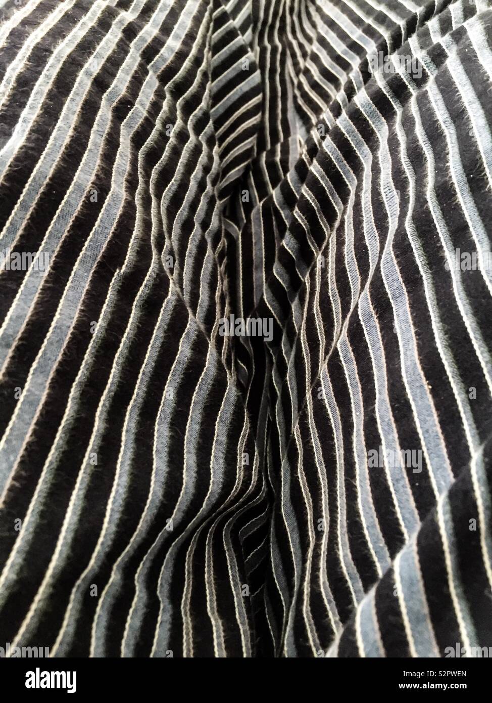 Easy stripes. White, gray, and black. Undulating. - Smartphone Captured Stock Image