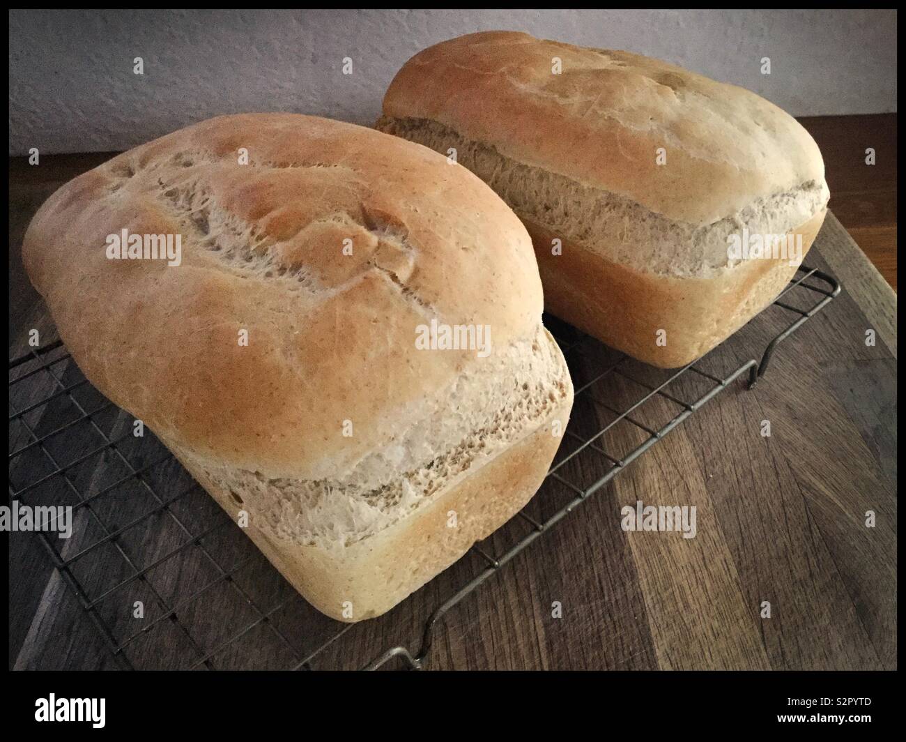 Fresh homemade bread. - Smartphone Captured Stock Image