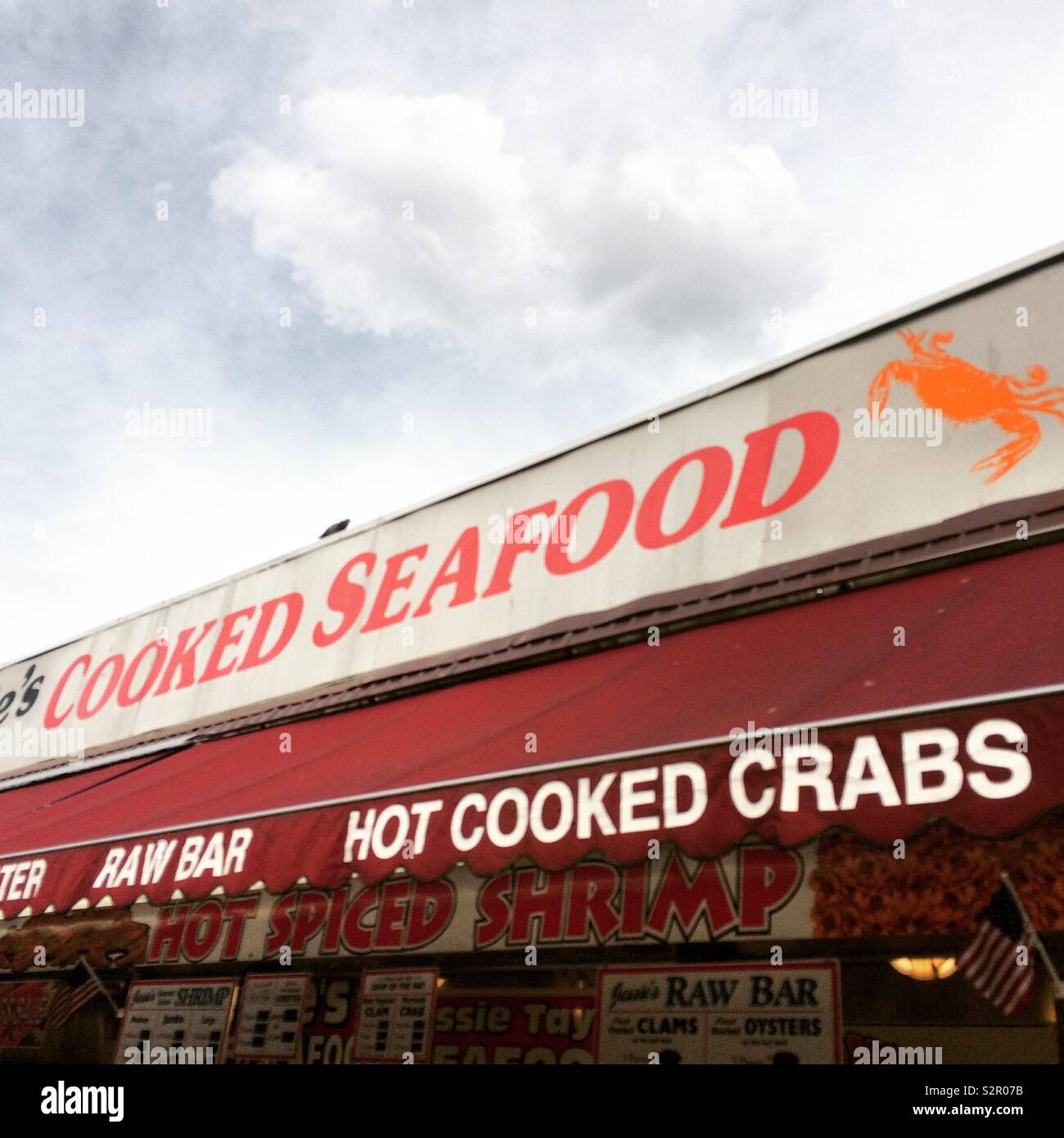 Fish Market, Southwest Waterfront District, Washington, DC, United States - Smartphone Captured Stock Image