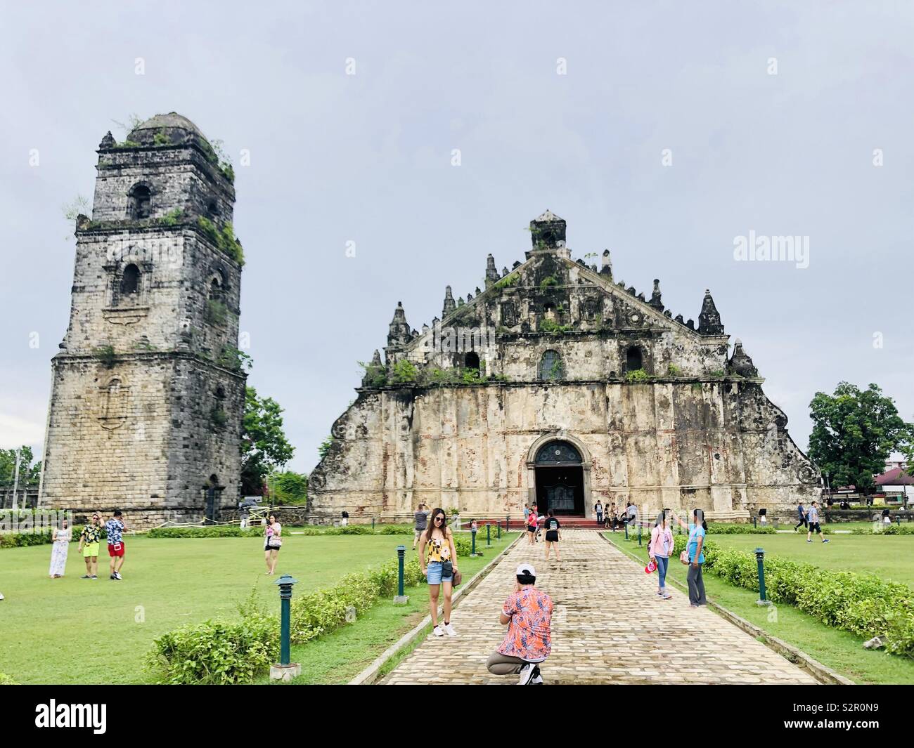 The Paoay Church is one of the famous religious historical landmark in